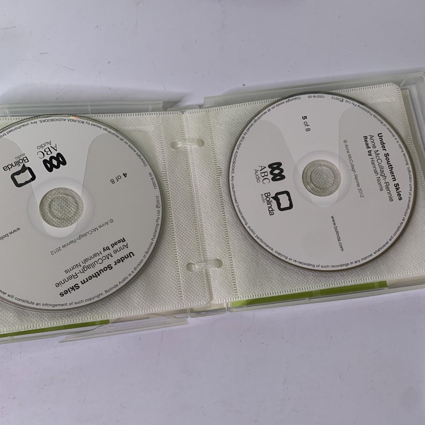 Under Southern Skies by Anne McCullagh Rennie (CD, 2012) Audio Book