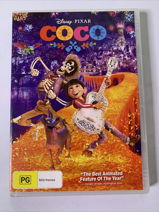Coco (DVD, 2017) Disney Pixar Animated Film Region 4