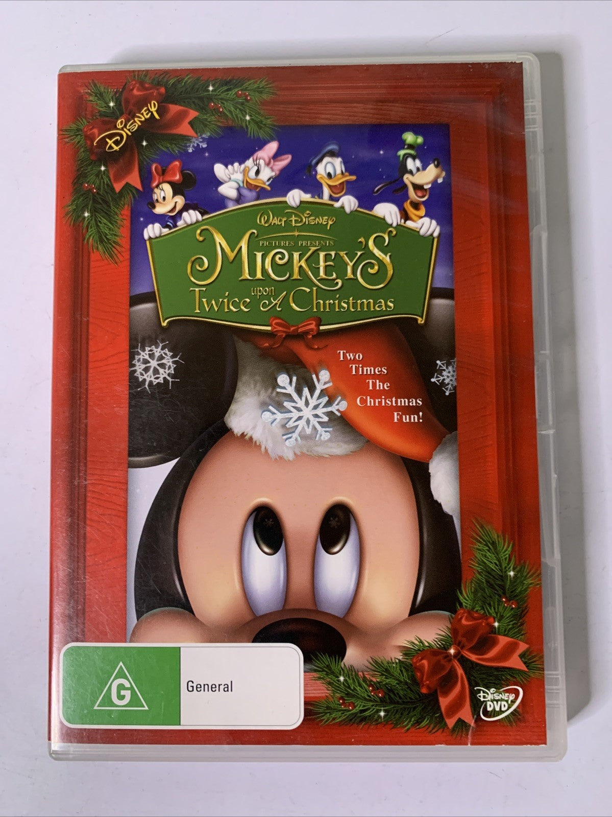 Mickey's Twice Upon A Christmas (DVD, 2004) Disney Film Region 4