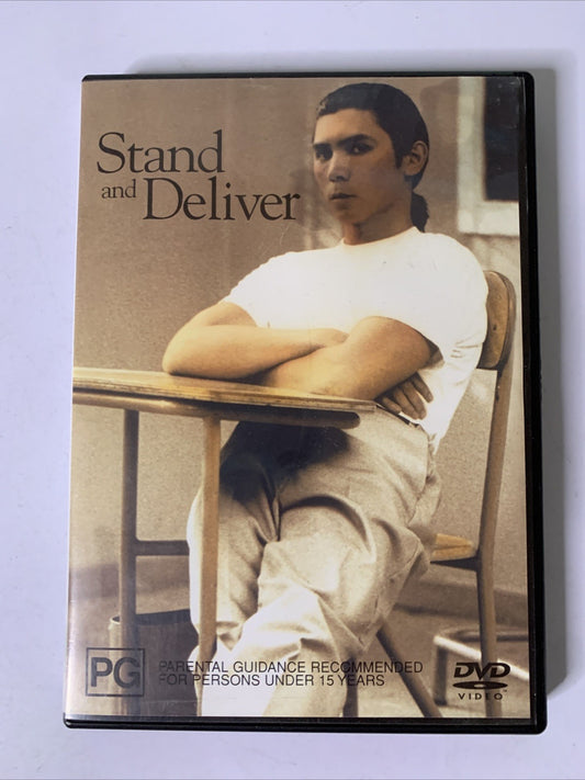 Stand And Deliver (DVD, 1988) Lou Diamond Phillips, Andy Garcia Region 4