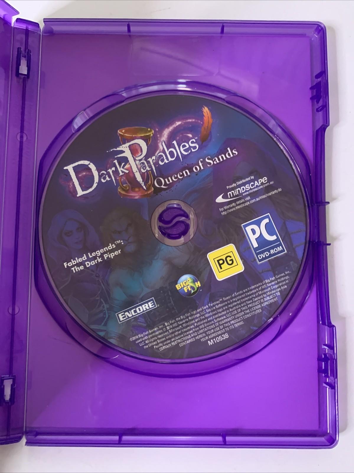 Dark Parables: Queen Of Sands PC DVD Windows Hidden Object Game