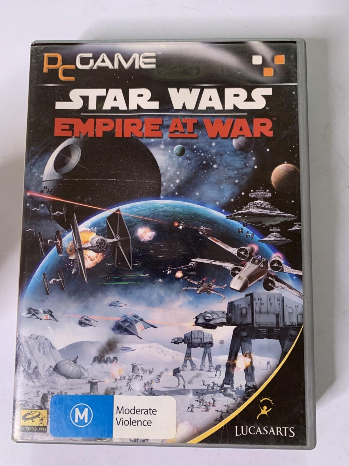 Star Wars: Empire At War PC CD-ROM WIndows 2006 RTS Strategy Game Complete