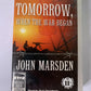 Tomorrow When The War Began by John Marsden Audio Cassette Audiobook