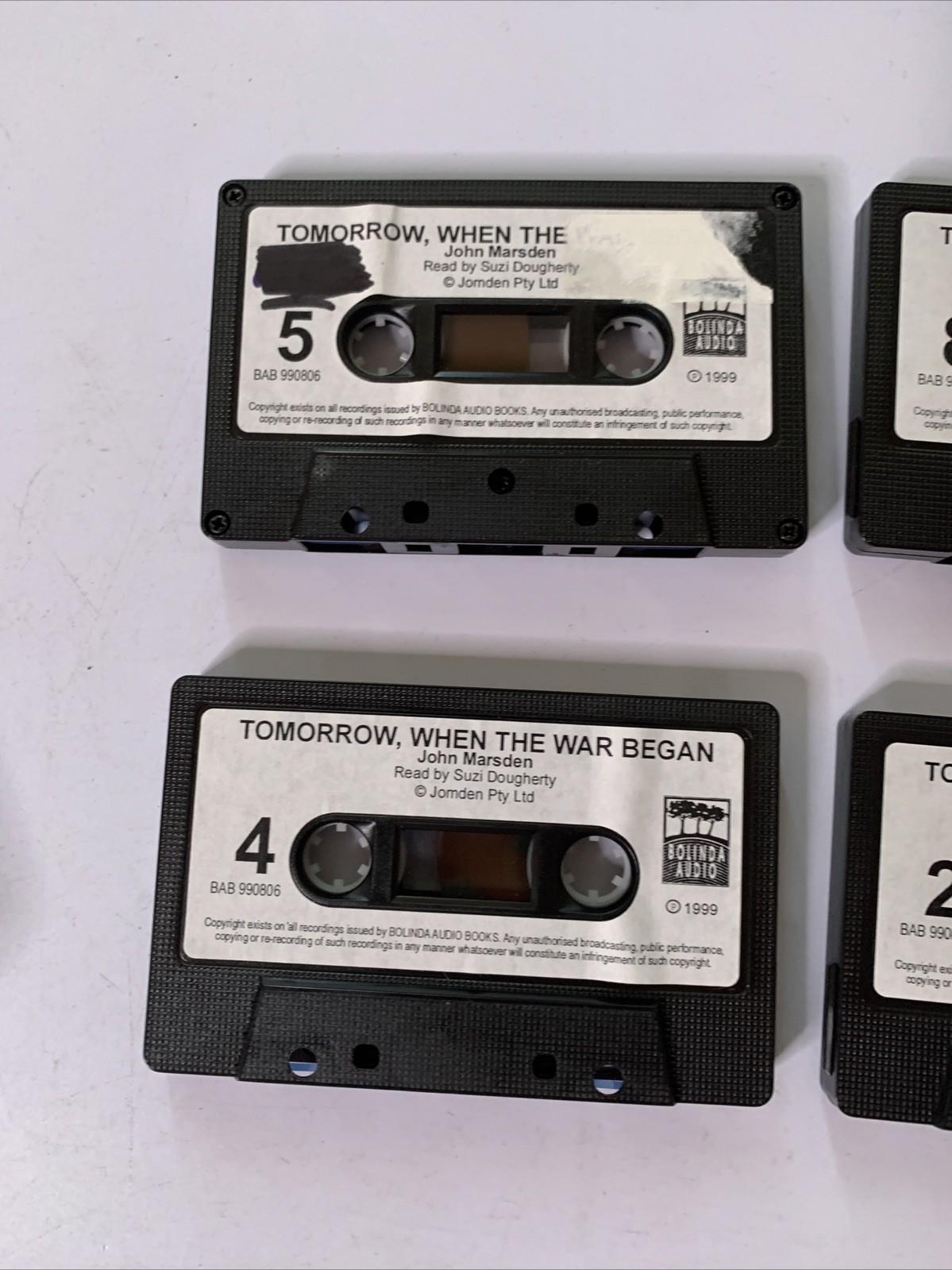 Tomorrow When The War Began by John Marsden Audio Cassette Audiobook