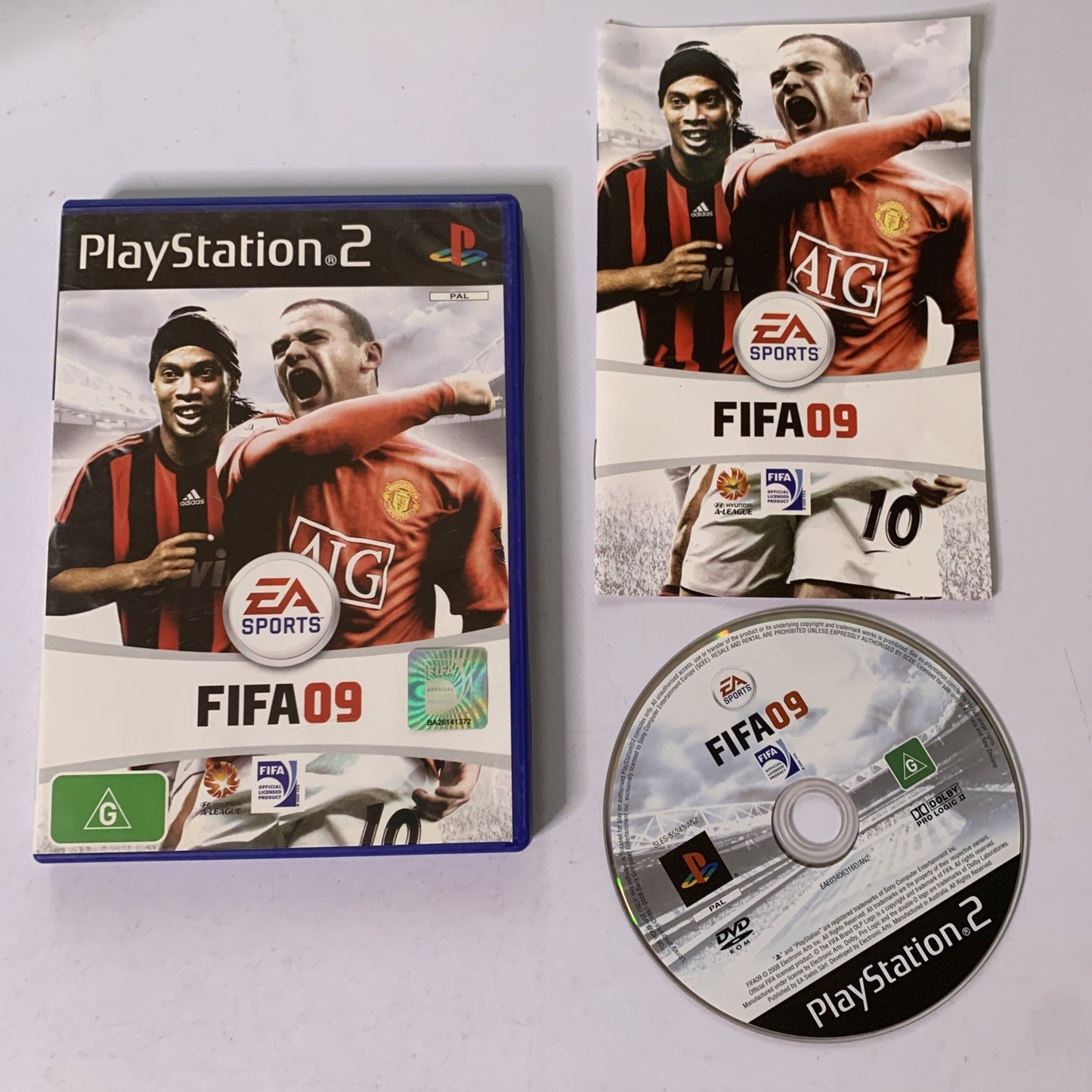 FIFA 09 PlayStation 2 PS2 PAL Game Complete