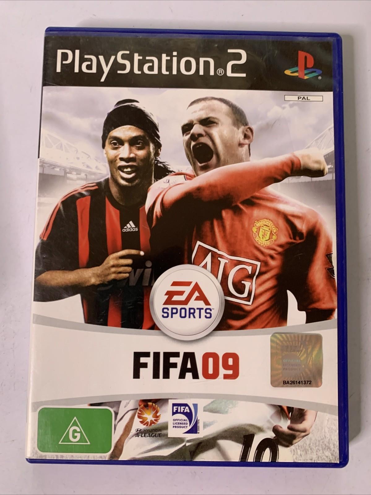 FIFA 09 PlayStation 2 PS2 PAL Game Complete