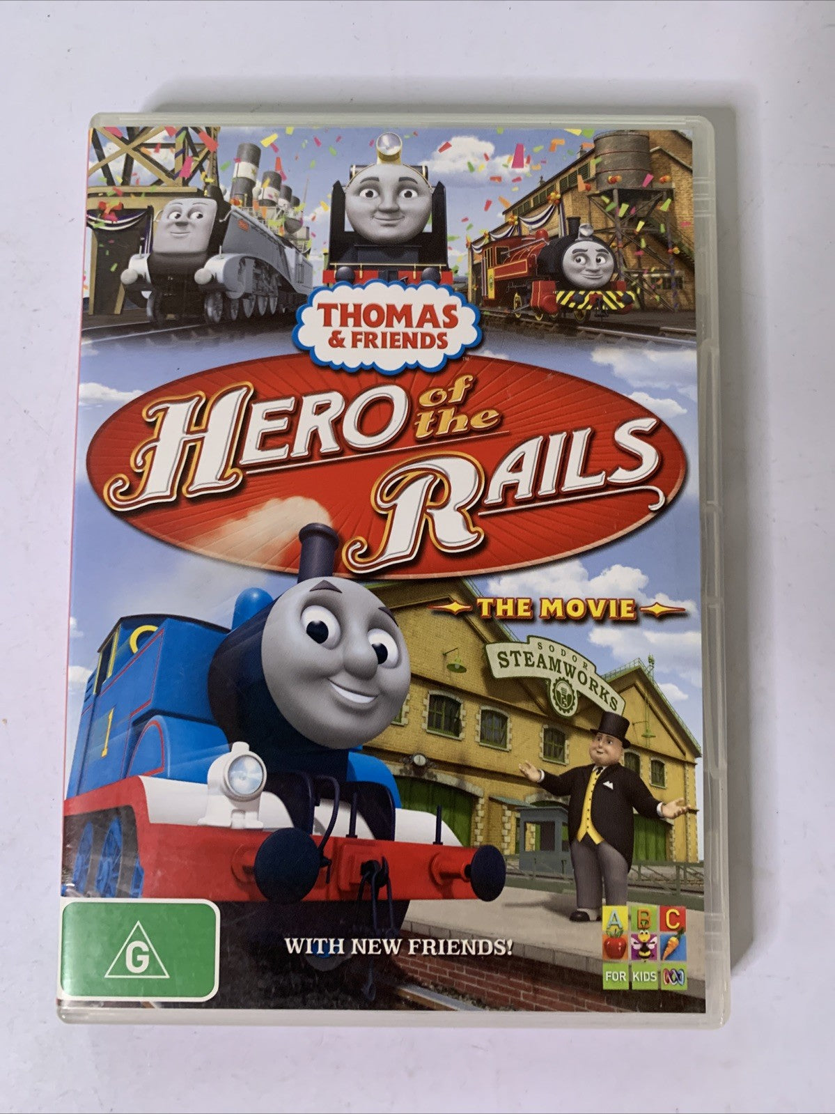 Thomas & Friends: Hero Of The Rails (DVD, 2009) Animated Movie Region 4