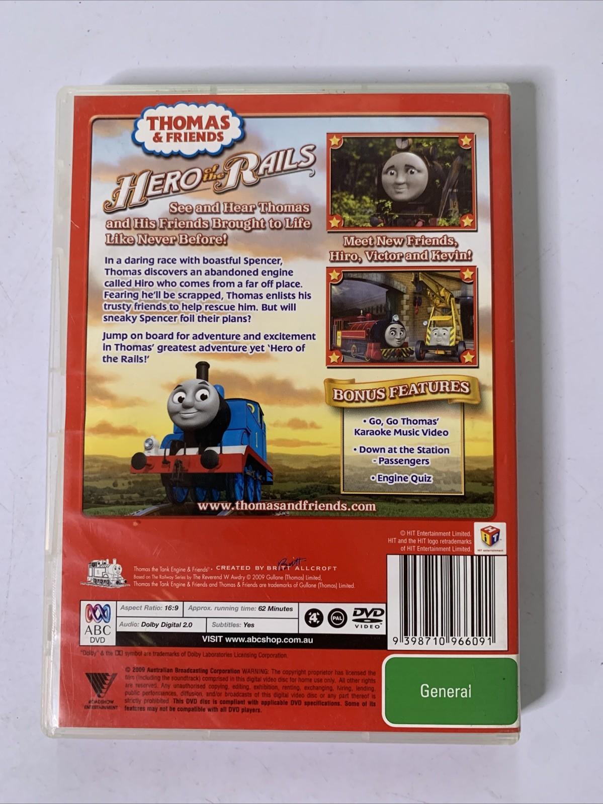 Thomas & Friends: Hero Of The Rails (DVD, 2009) Animated Movie Region 4