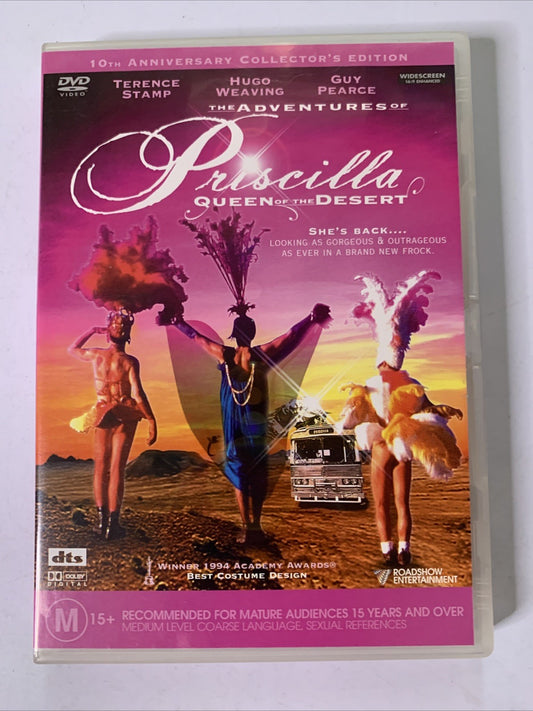 The Adventures Of Priscilla Queen Of The Desert (DVD, 1994) Region 4