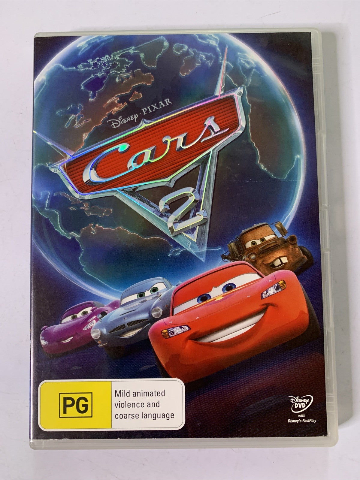 Cars 2 (DVD, 2011) Animation Pixar Disney Region 4
