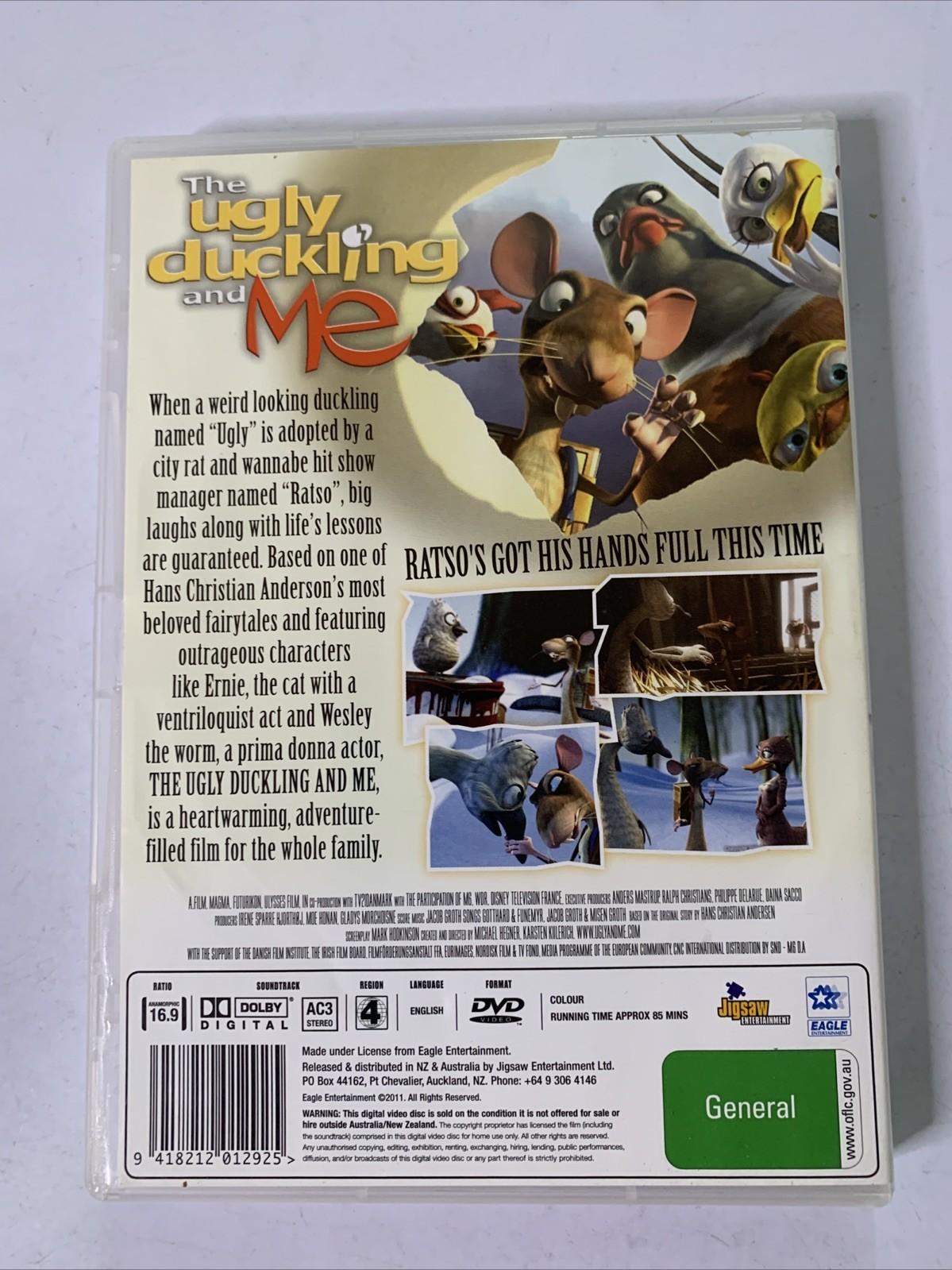 The Ugly Duckling And Me (DVD, 2007) Animated Movie Region 4