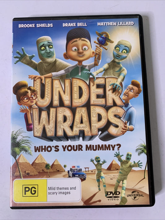 Under Wraps: Who's Your Mummy? (DVD,2014) Drake Bell, Brooke Shields Region 4 &2