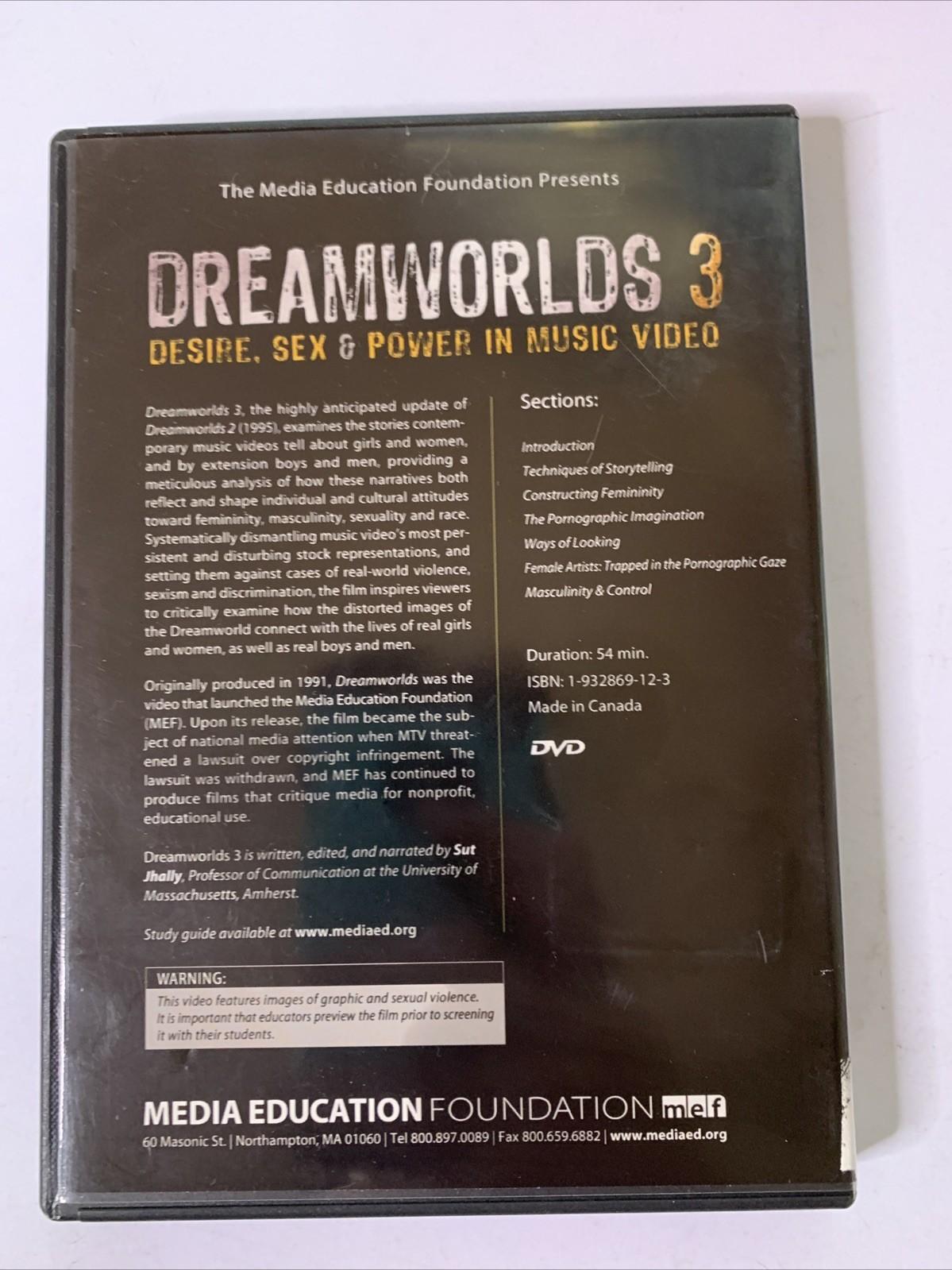 Dreamworlds 3: Desire, Sex & Power in Music Video (DVD, 2007) All Regions
