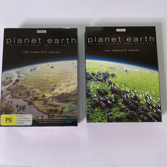 Planet Earth: The Complete Series (DVD, 2006) BBC David Attenborough Region 4
