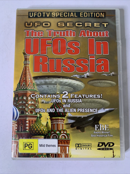 UFO Secret: The Truth About UFOs In Russia (DVD) All Regions NEW Sealed