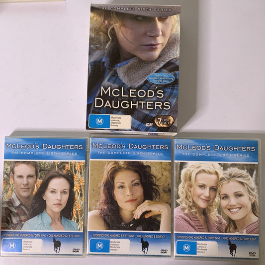 Mcleod's Daughters : Season 6 (DVD, 2005, 7-Discs) Region 4