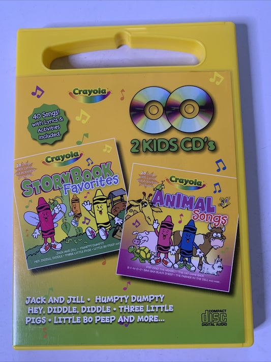 Crayola Storybook Favourites + Animal Songs (CD, 2003, 2-Discs)
