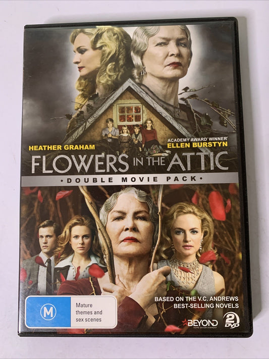 Flowers In The Attic / Petals On The Wind (DVD, 2017) Ellen Burstyn Region 4
