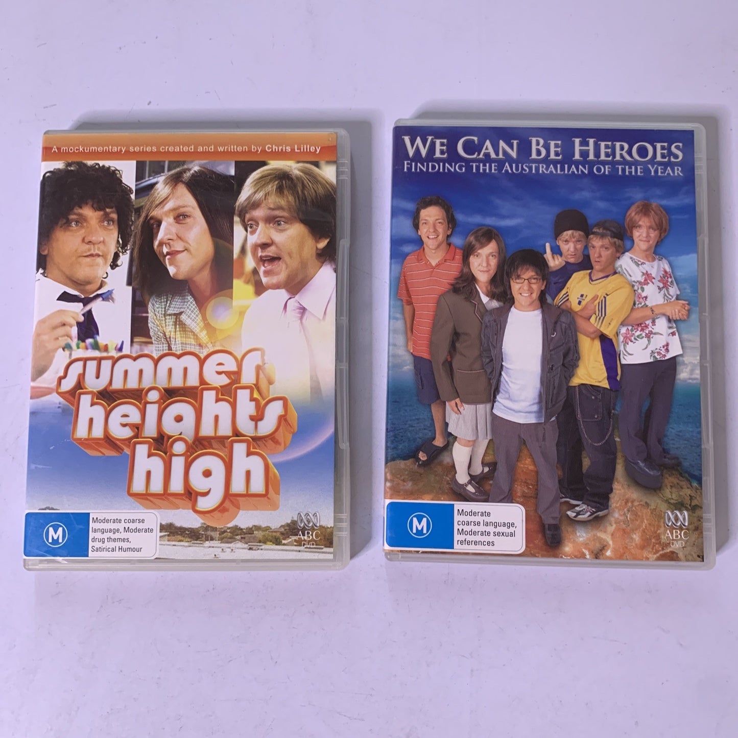 Summer Heights High / We Can Be Heroes (DVD, 2007) Chris Lilley Region 4