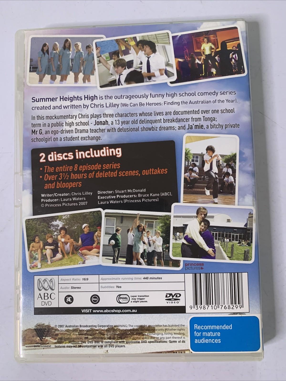 Summer Heights High / We Can Be Heroes (DVD, 2007) Chris Lilley Region 4