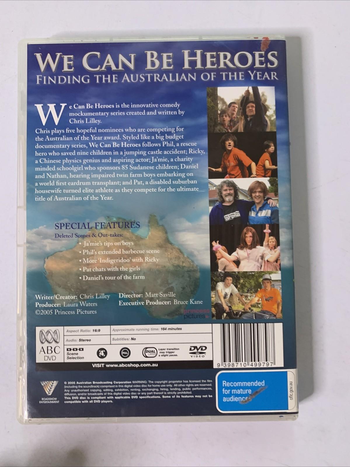 Summer Heights High / We Can Be Heroes (DVD, 2007) Chris Lilley Region 4