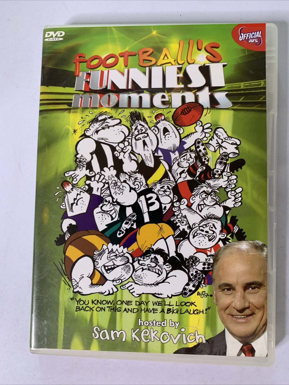 VFL AFL Football's Funniest Moments (DVD) Sam Kekovich All Regions