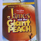 James And The Giant Peach (DVD, 1996) Disney Animation Region 4