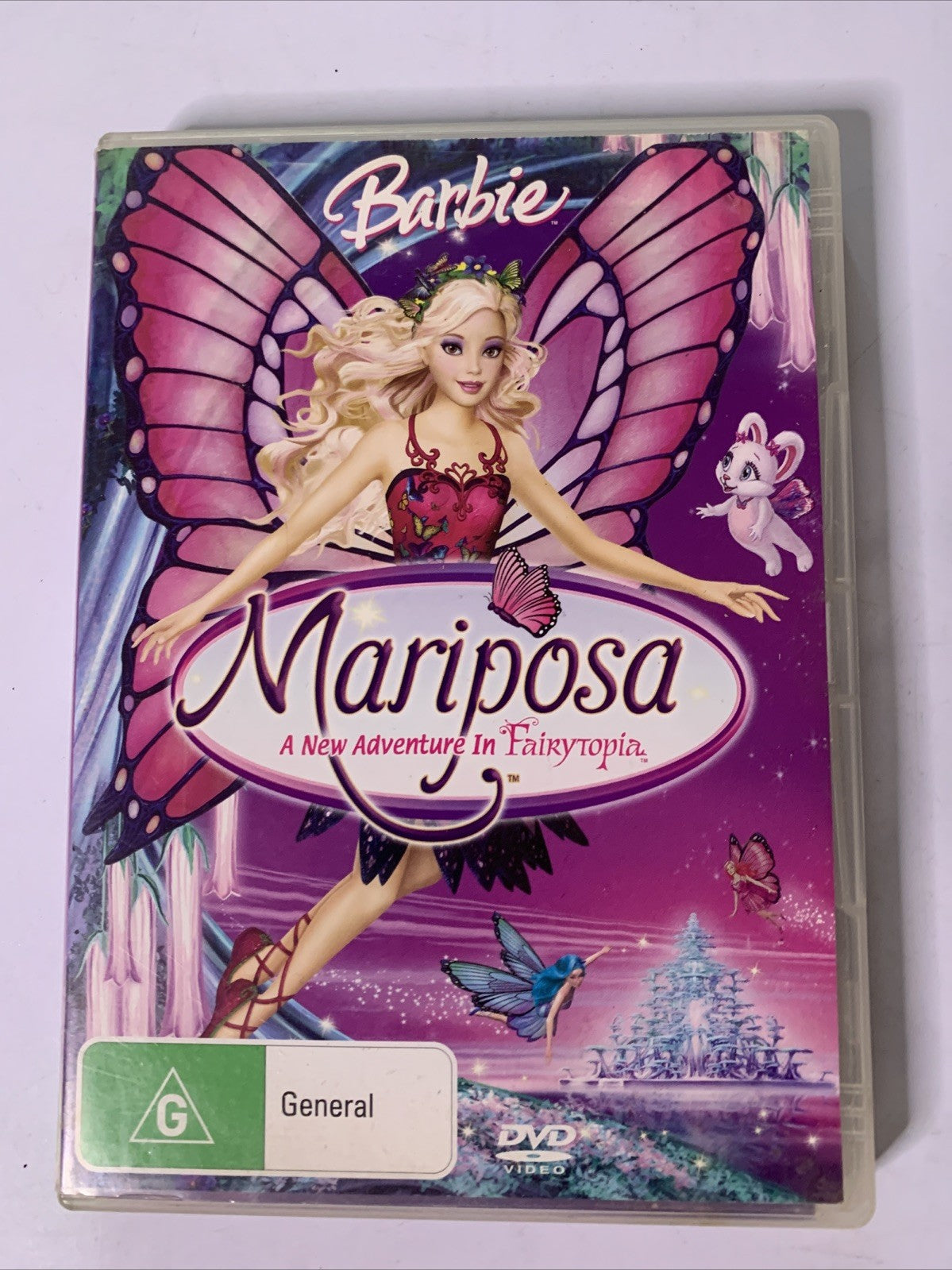 Barbie Mariposa (DVD, 2008) Animated Film Region 4 &2