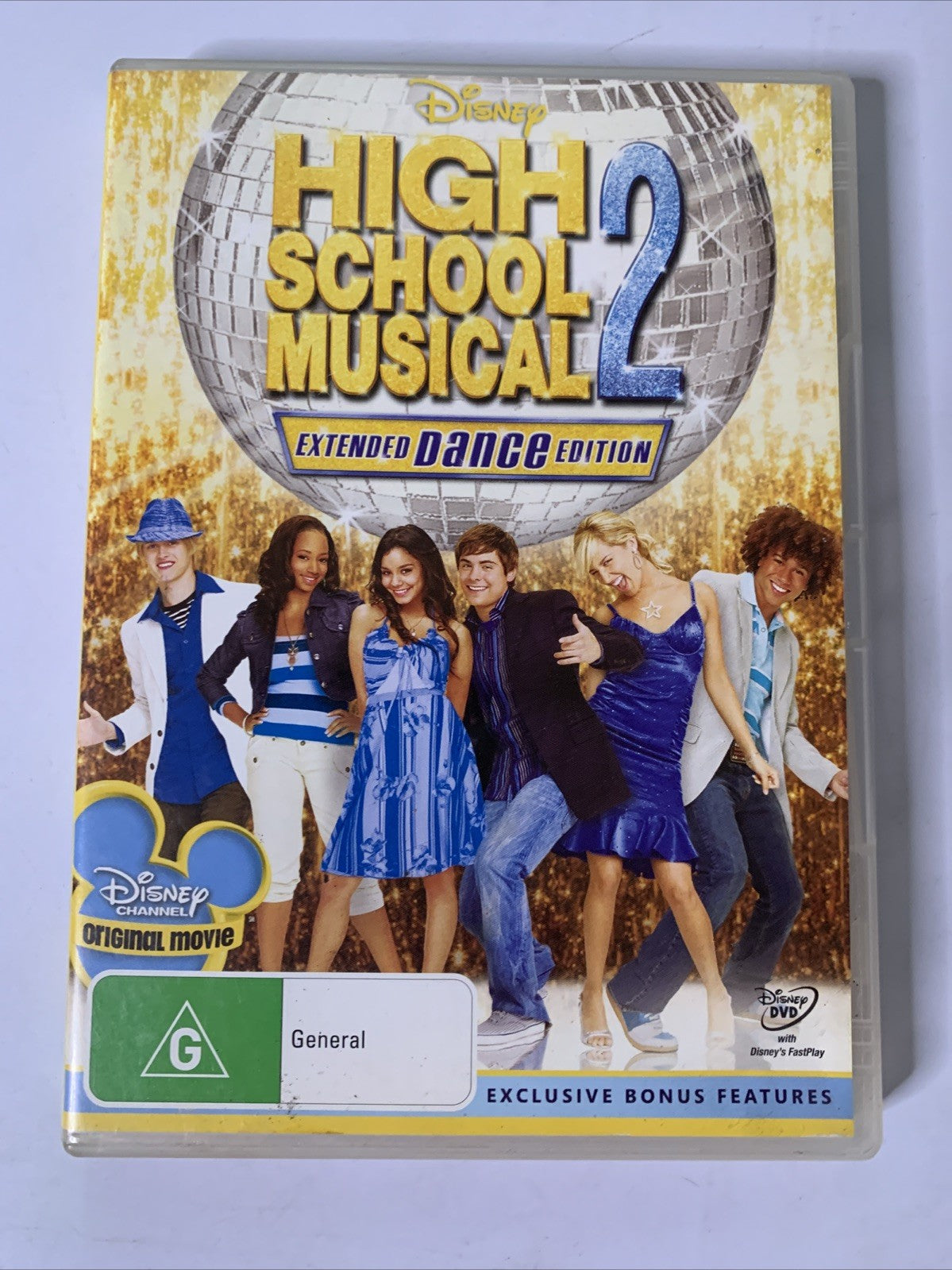 High School Musical 2 (Extended Dance Edition, DVD, 2007) Disney Region 4