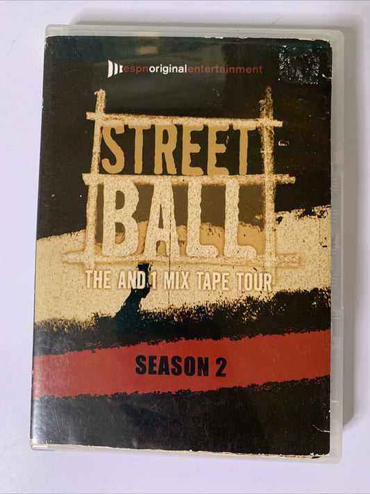 And 1 Streetball 2 Mixtape Tour : Season 2 (DVD, 2003) Basketball All Regoins