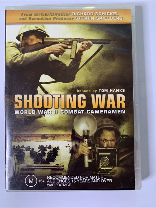 Shooting War: World War II Combat Cameramen (DVD, 2000) Tom Hanks Region 4