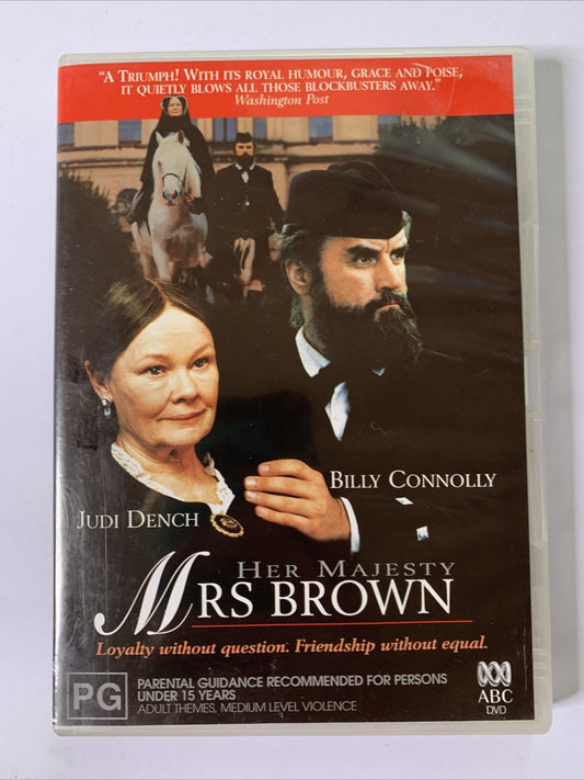 Her Majesty Mrs. Brown (DVD, 1997) Judi Dench, Billy Connolly Region 4
