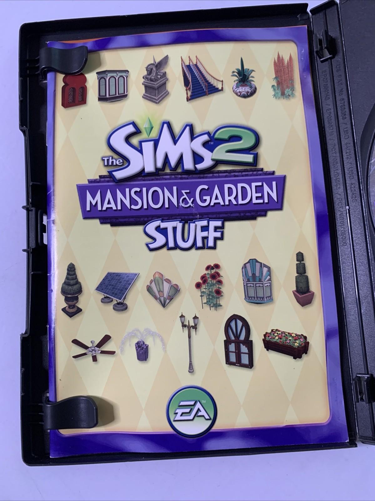 The Sims 2: Mansion & Garden Stuff Pack 2008 PC DVD Windows Expansion Game