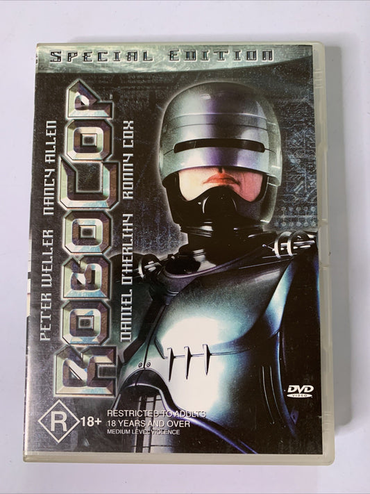 Robocop (Special Edition, DVD, 1987) Peter Weller, Nancy Allen Region 4