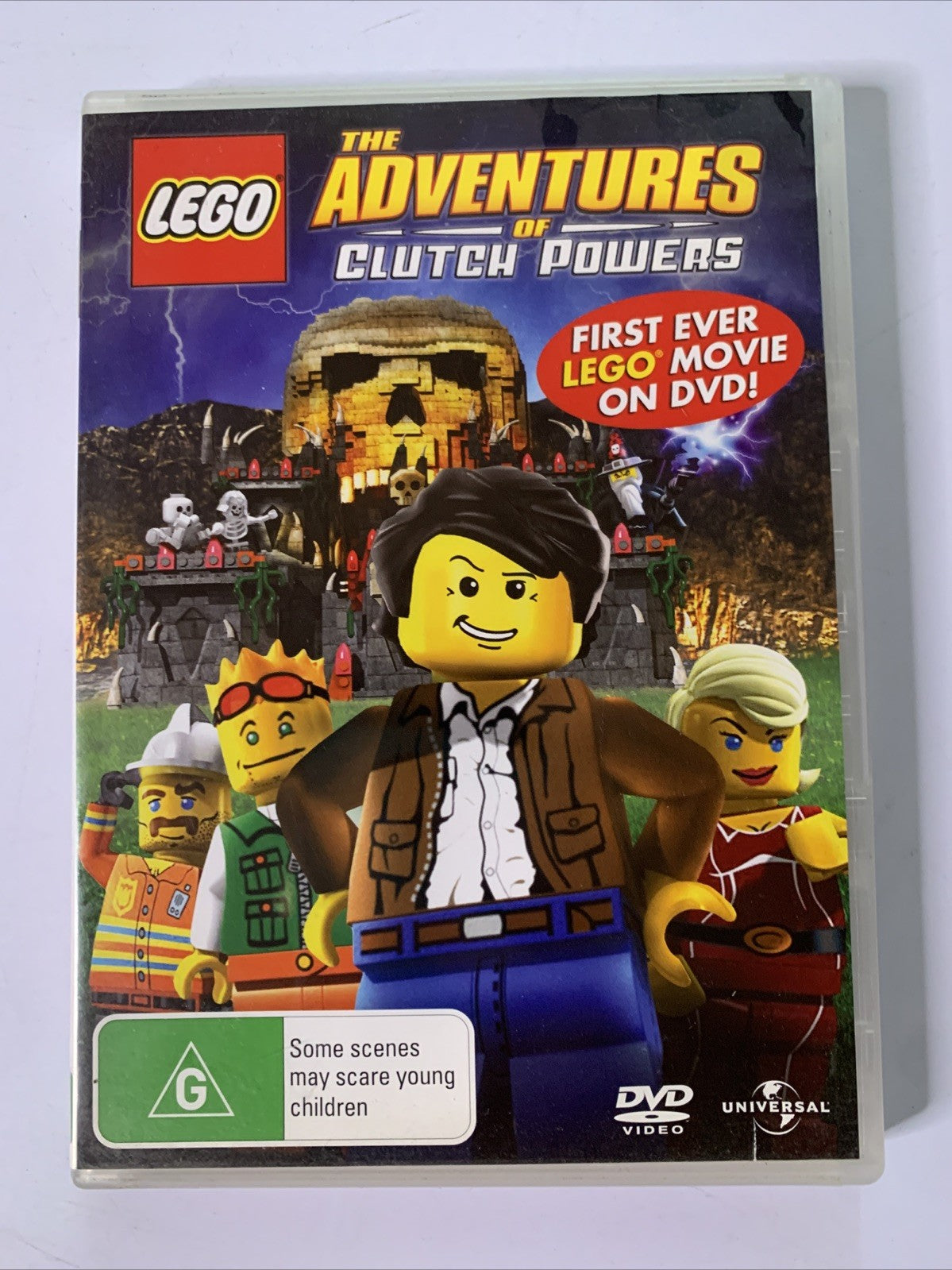 LEGO The Adventures Of Clutch Powers (DVD, 2010) Animation Region 4