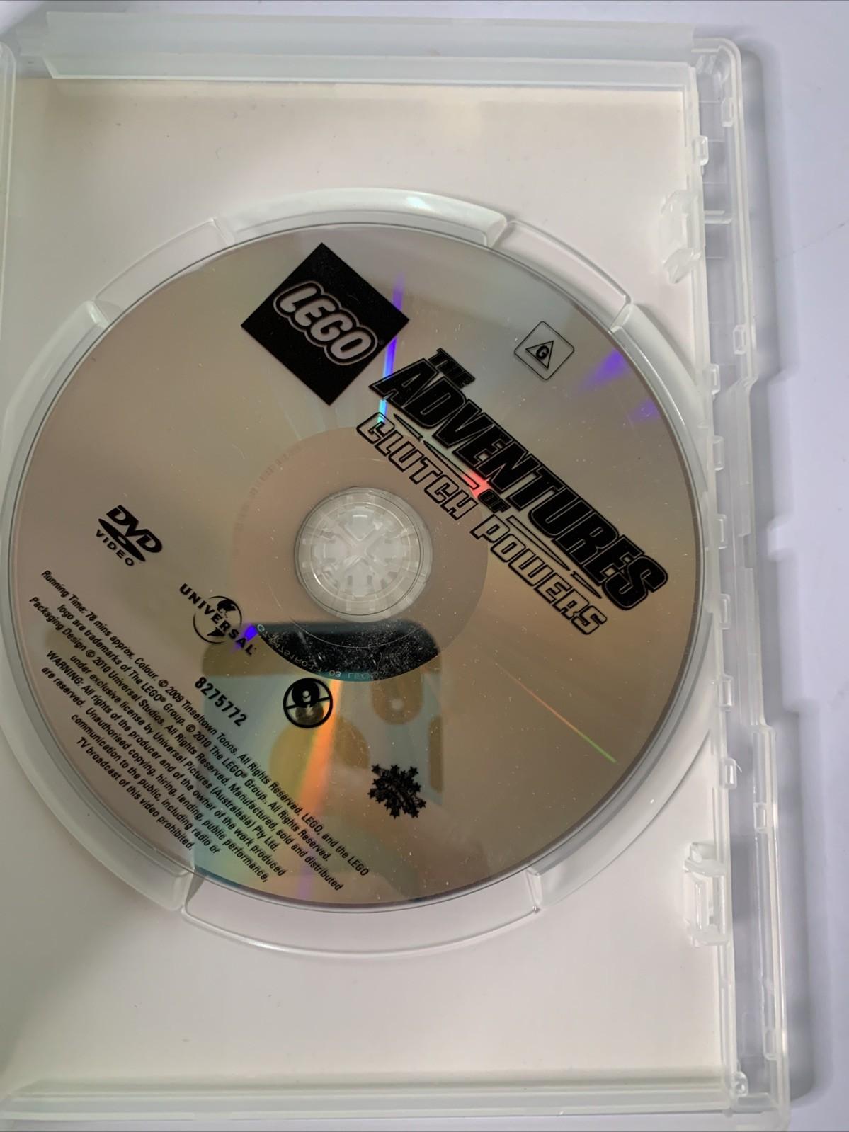 LEGO The Adventures Of Clutch Powers (DVD, 2010) Animation Region 4