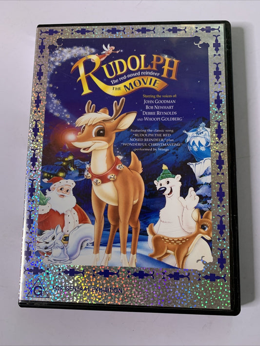 Rudolph The Red Nosed Reindeer The Movie (DVD, 1998) Animated Film Region 4
