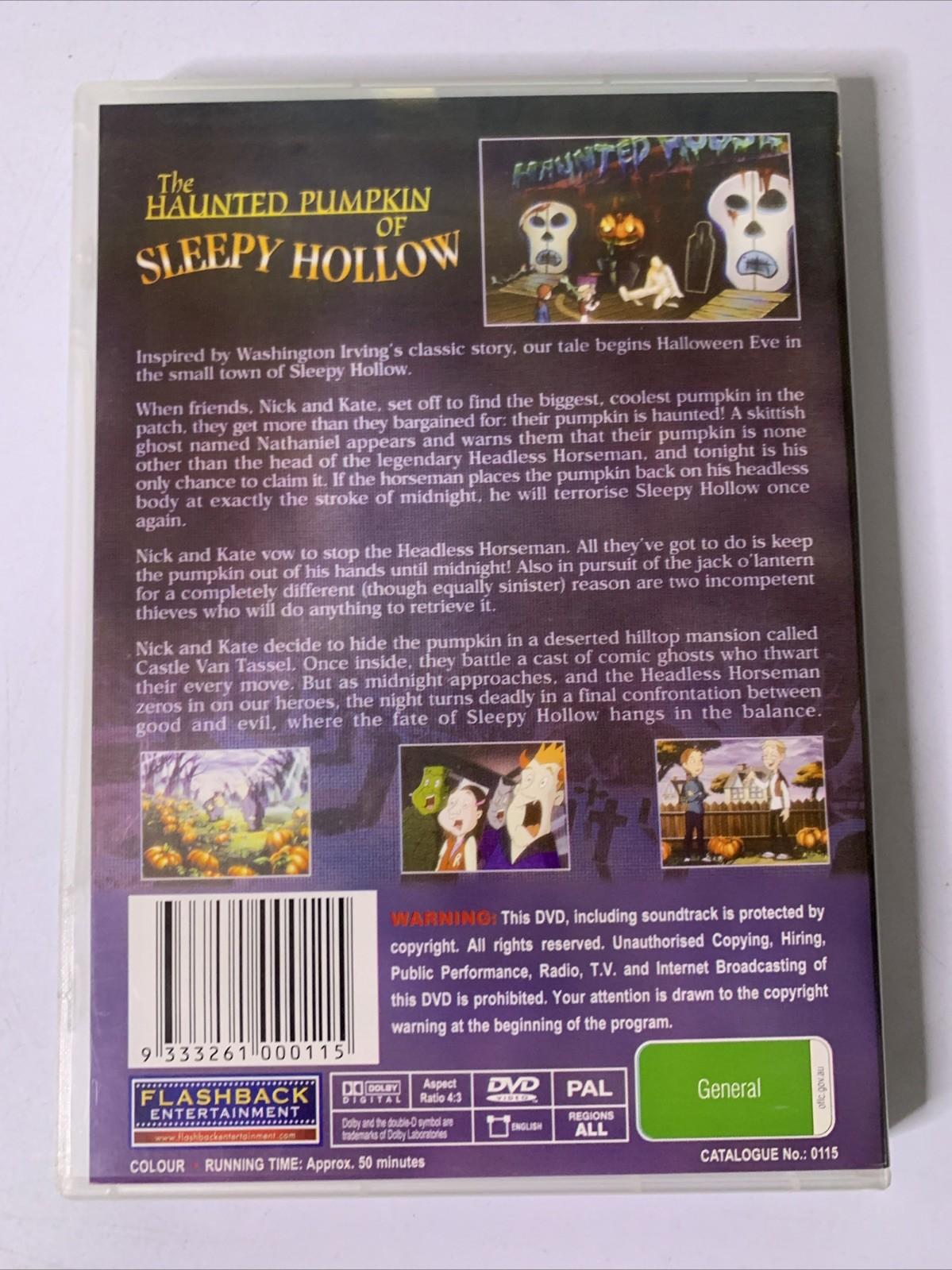 The Haunted Pumpkin Of Sleepy Hollow (DVD, 2002) All Regions