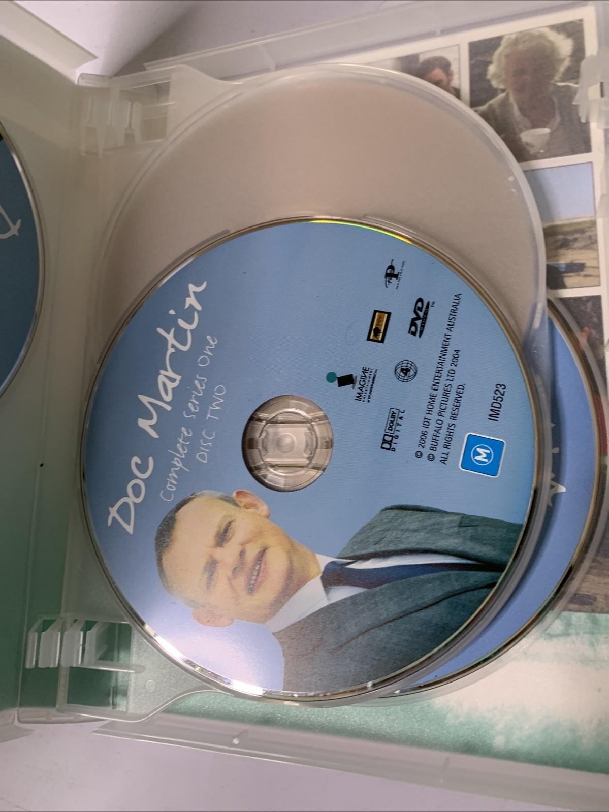 Doc Martin : Season 1-2 (DVD, 2003, 4-Discs) Martin Clunes Region 4