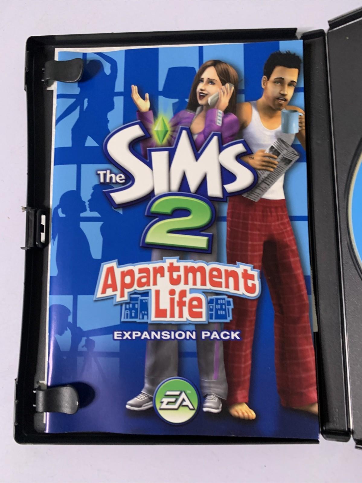 The Sims 2: Apartment Life Expansion Pack PC DVD Windows Game