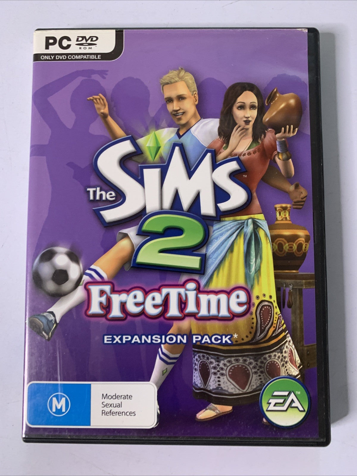 The Sims 2 Freetime Expansion Pack PC DVD Windows Game