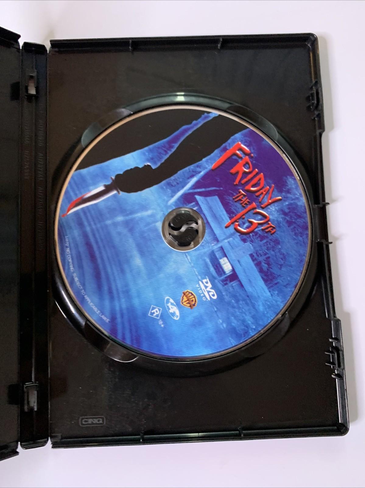 Friday The 13th (DVD, 1980) Kevin Bacon Horror Region 4