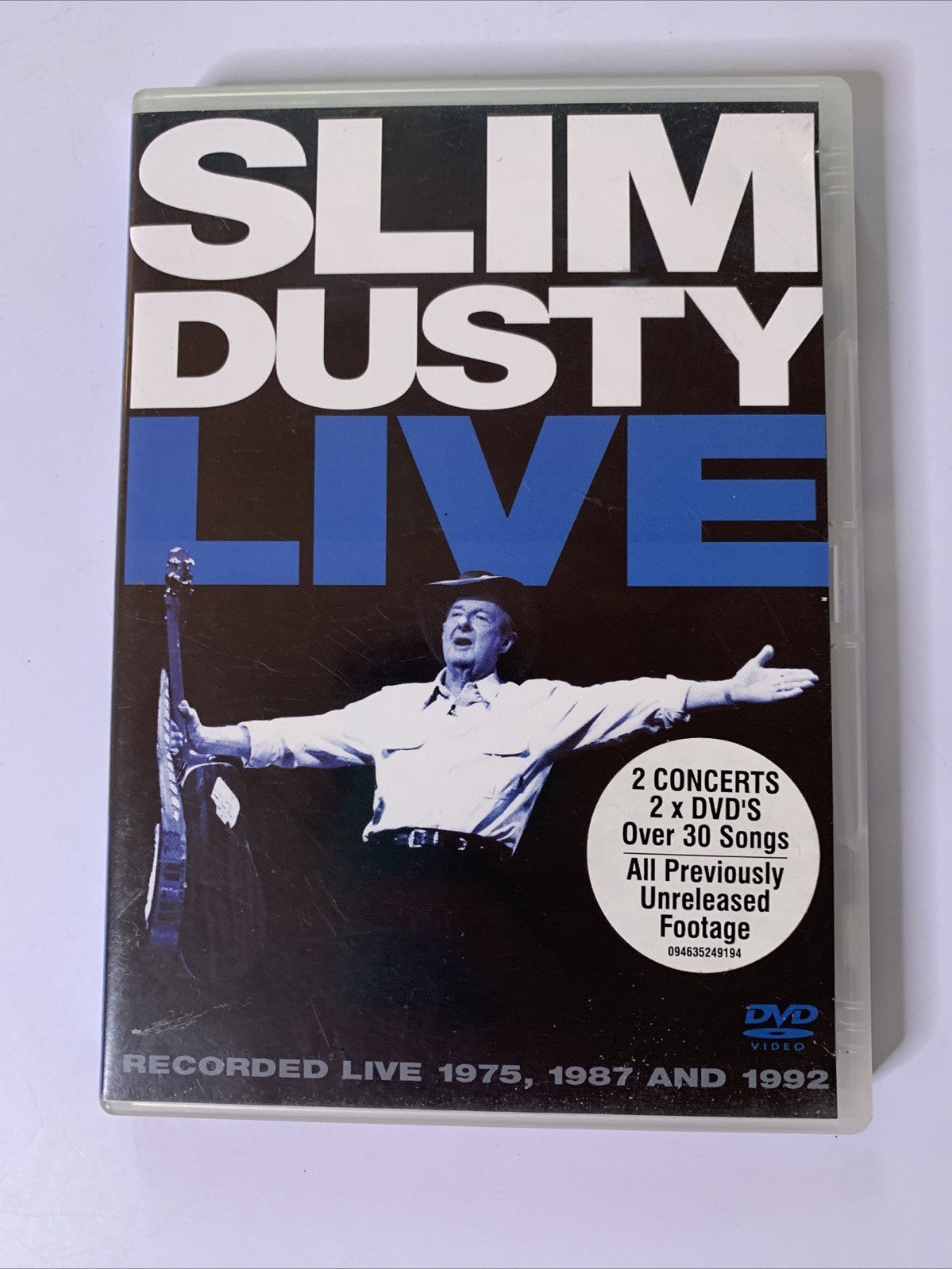 Slim Dusty – Live (DVD, 2006, 2-DIscs) All Regions
