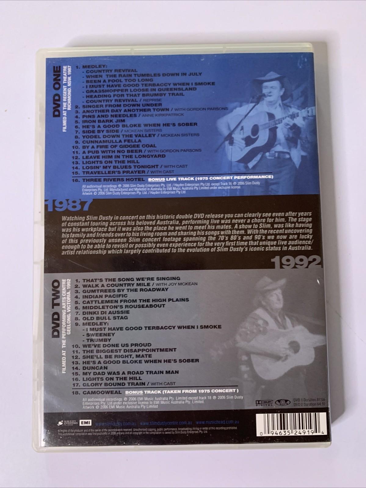 Slim Dusty – Live (DVD, 2006, 2-DIscs) All Regions