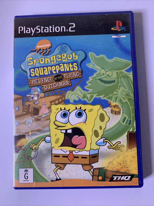 SpongeBob SquarePants: Revenge Of The Flying Dutchman PS2 PAL Game