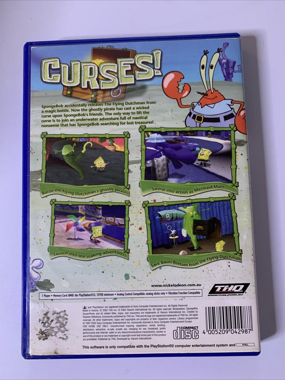SpongeBob SquarePants: Revenge Of The Flying Dutchman PS2 PAL Game