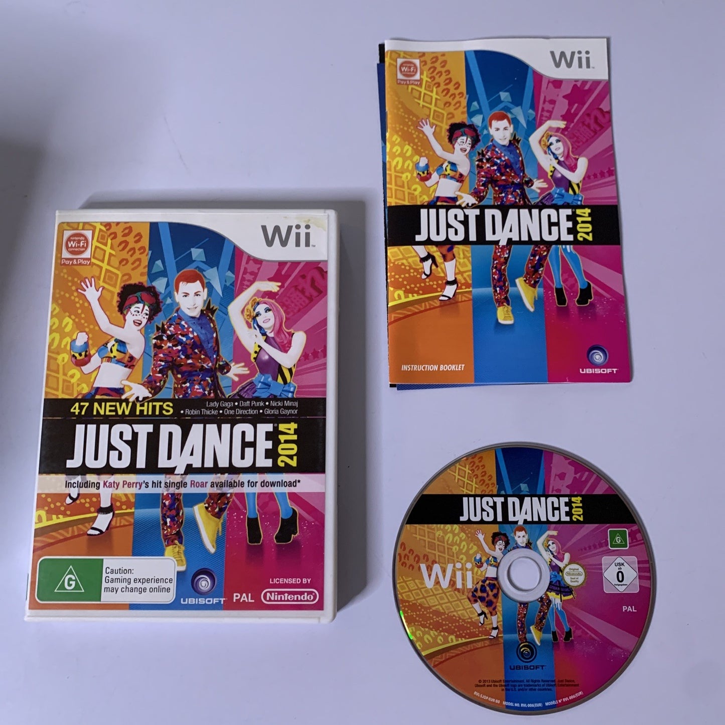 Just Dance 2014 Nintendo Wii PAL Game Complete