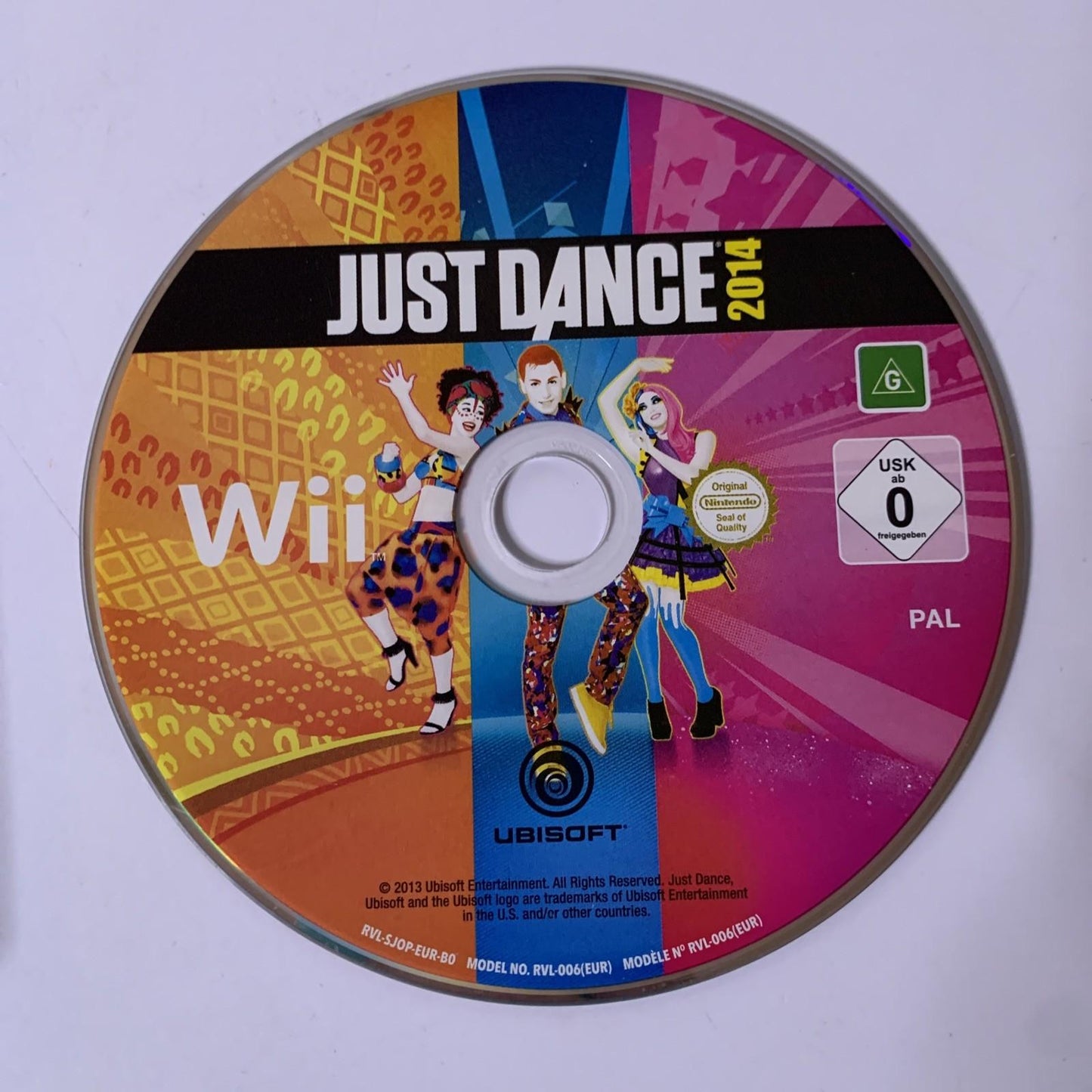 Just Dance 2014 Nintendo Wii PAL Game Complete