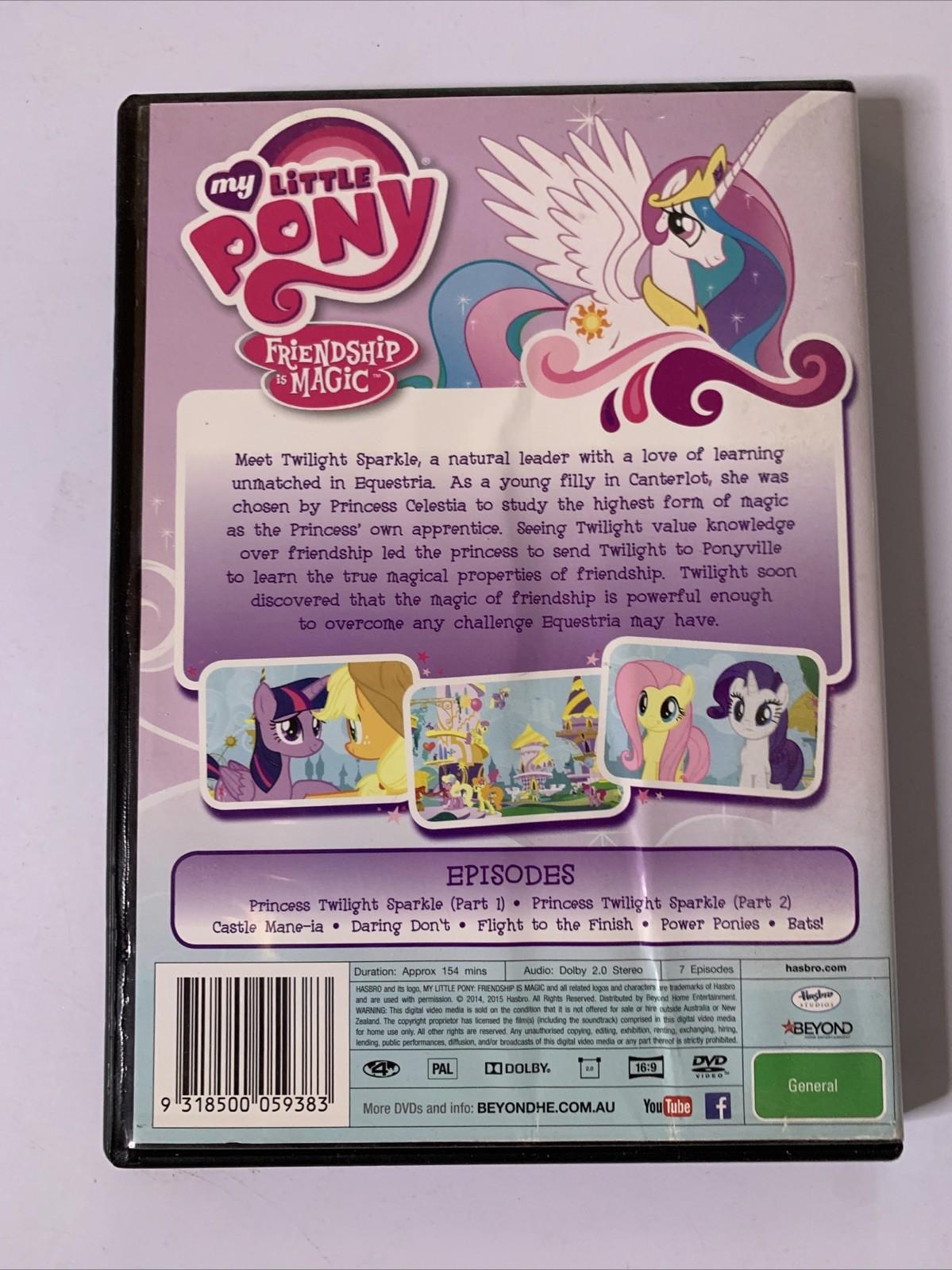 My Little Pony Friendship Is Magic: Princess Twilight Sparkle (DVD,2014) Region4
