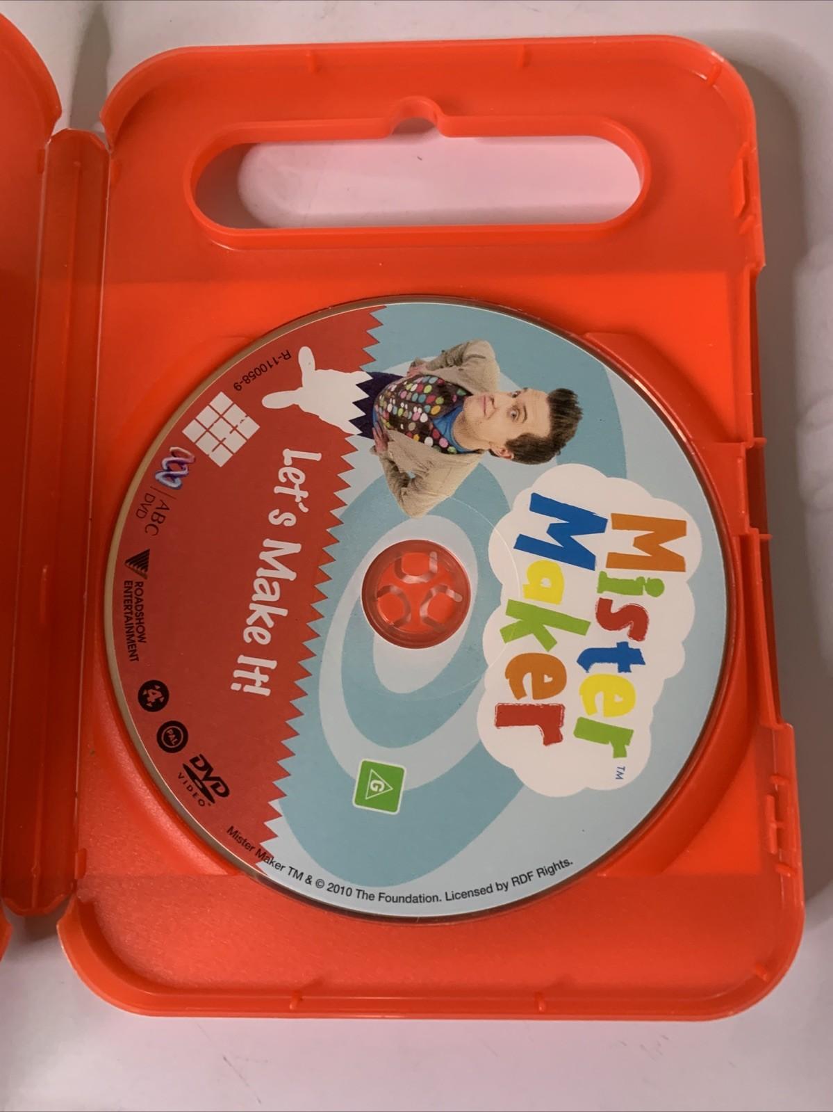 Abc Region Mister Maker: Let's Make It! (DVD, 2009) ABC Region 4 – Retro Unit